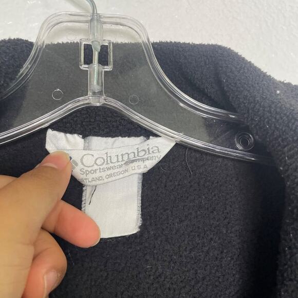 Columbia Mens Jacket Size L Color Block Vintage Long Sleeve Full Zip Pockets - Picture 3 of 12